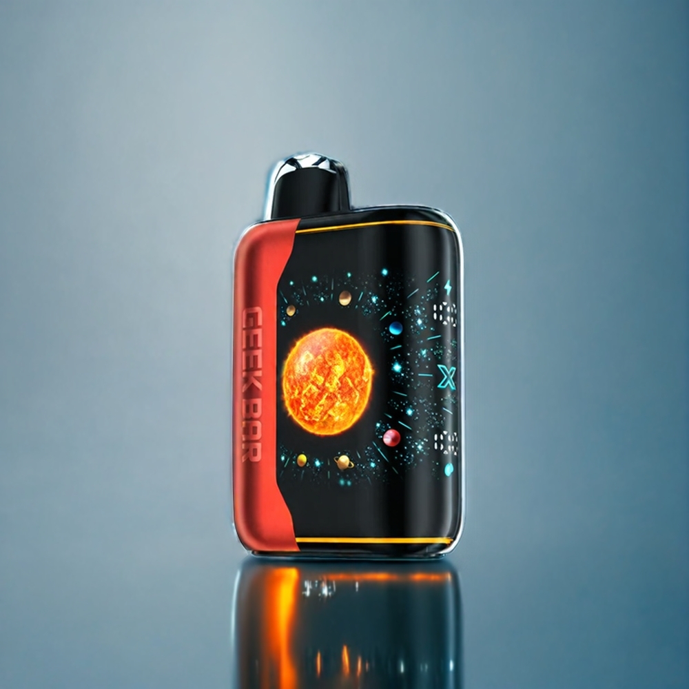 Vattenmelon Is GEEK BAR Pulse X Platinum Edition 25000 puffar, 20mL E-Liquid, 2% nikotin Sverige Grossist