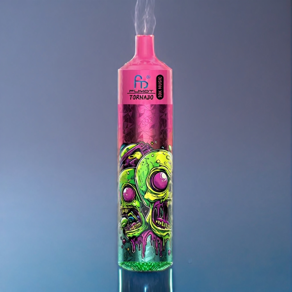 Jordgubb Blåbär Fumot Randm Tornado 30000 Svensk Grossist 30mL 600mAh LED 1.0 Ohm Mesh