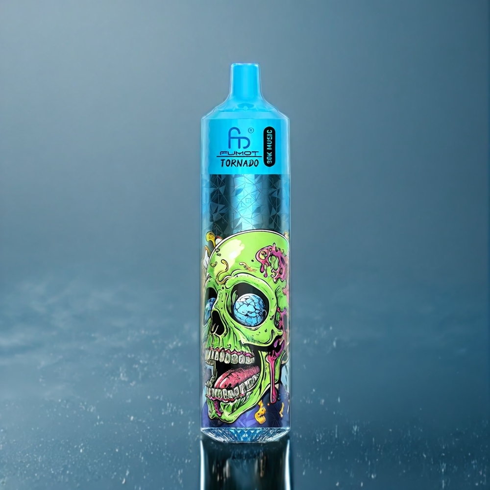 Svart Is Fumot Randm Tornado 30000 Sverige Grossist 30mL 600mAh LED 1.0 Ohm Mesh 2%/5%