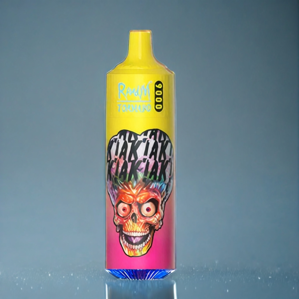 Persikomango Ananas RandM Tornado 9000 Puffar 850 mAh 18 mL Mesh Coil RGB Display 54 Smaker Sverige Grossist