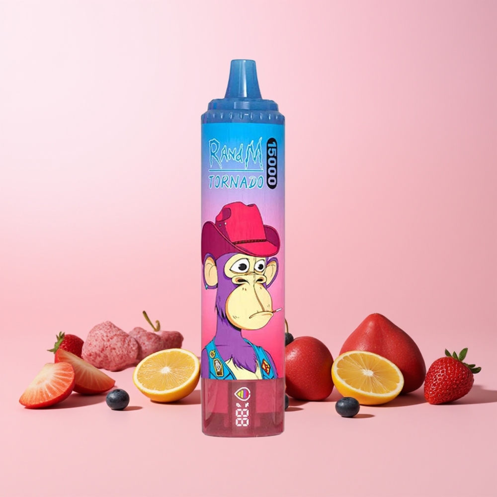 RandM Fumot Tornado 15000 Puffs 25ml 850mAh Mesh Coil Sverige Grossist Blandade Bär