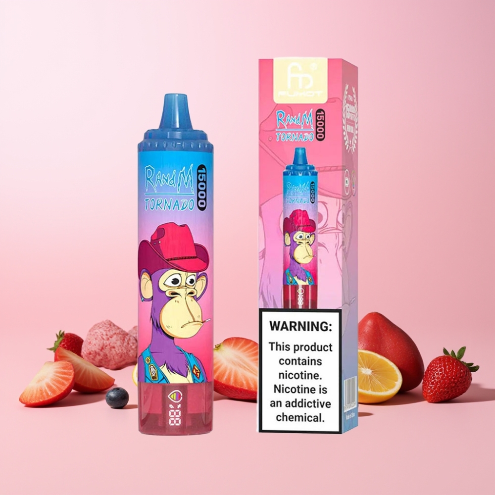 RandM Fumot Tornado 15000 Puffs 25ml 850mAh Mesh Coil Sverige Grossist Blandade Bär