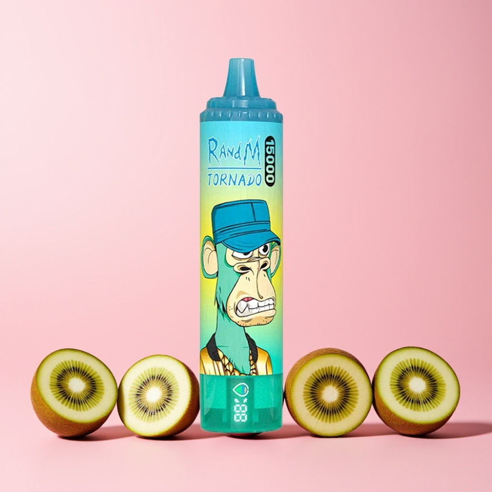 RandM Fumot Tornado 15000 Puffs 25ml 850mAh Sverige Grossist Kiwi Passionsfrukt Guava