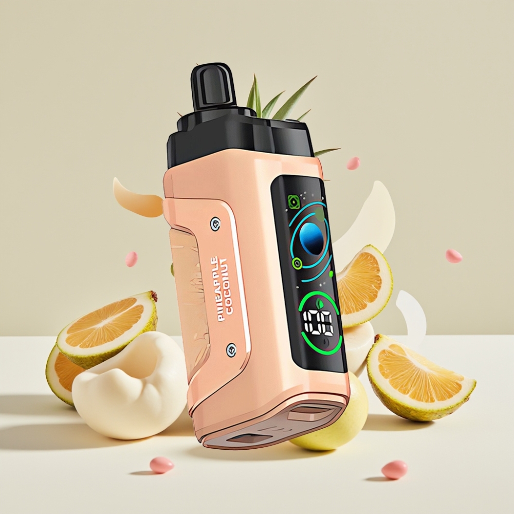 Razz Bar 45000 Puffs Mesh Coil Sverige Grossist Ananas Kokos