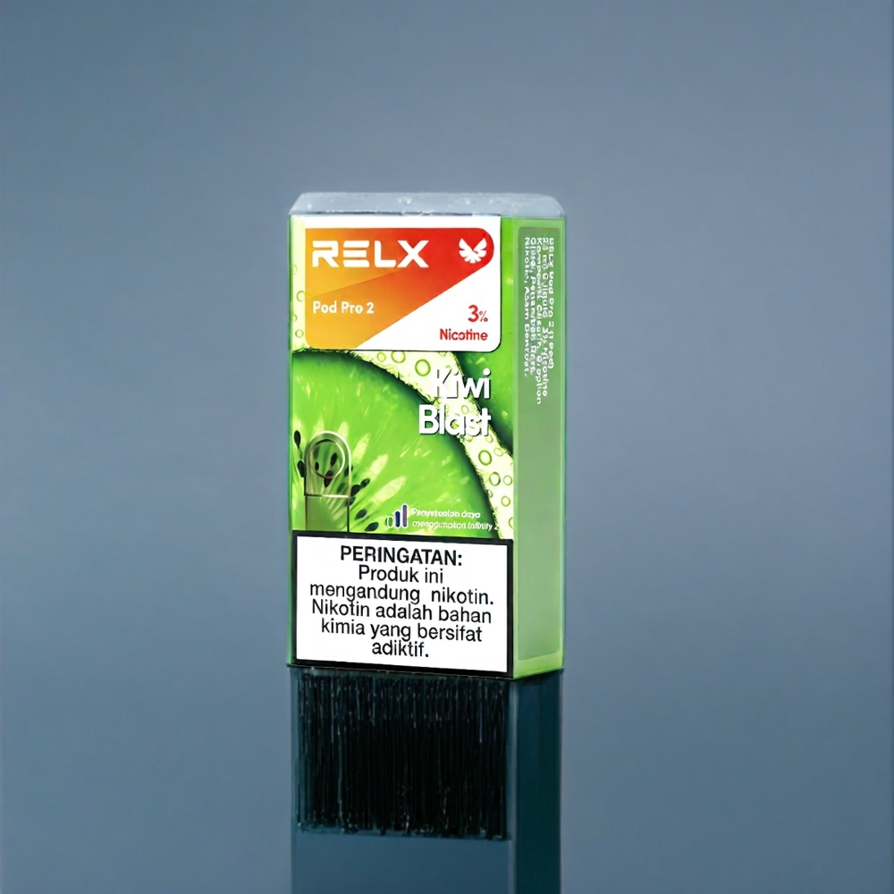 Kiwi Brist RELX Pod Pro 2 Sverige Grossist 3%/5% Nikotin 600 Puffar 1.9ml 2/3 Förpackningar Eco/Smooth/Boost Mode