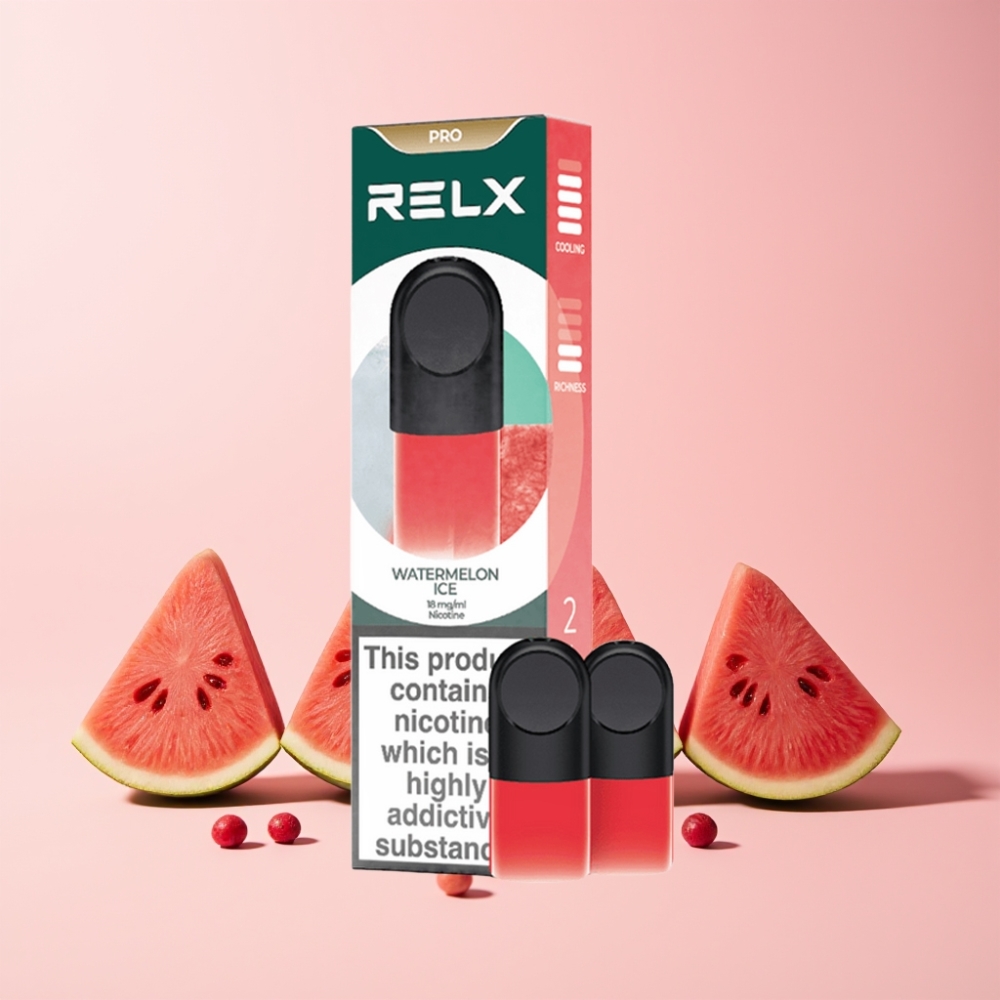 RELX Pod Pro 1.8% 1.9ml Optimized Draw Sverige Grossist Vattenmelon Is