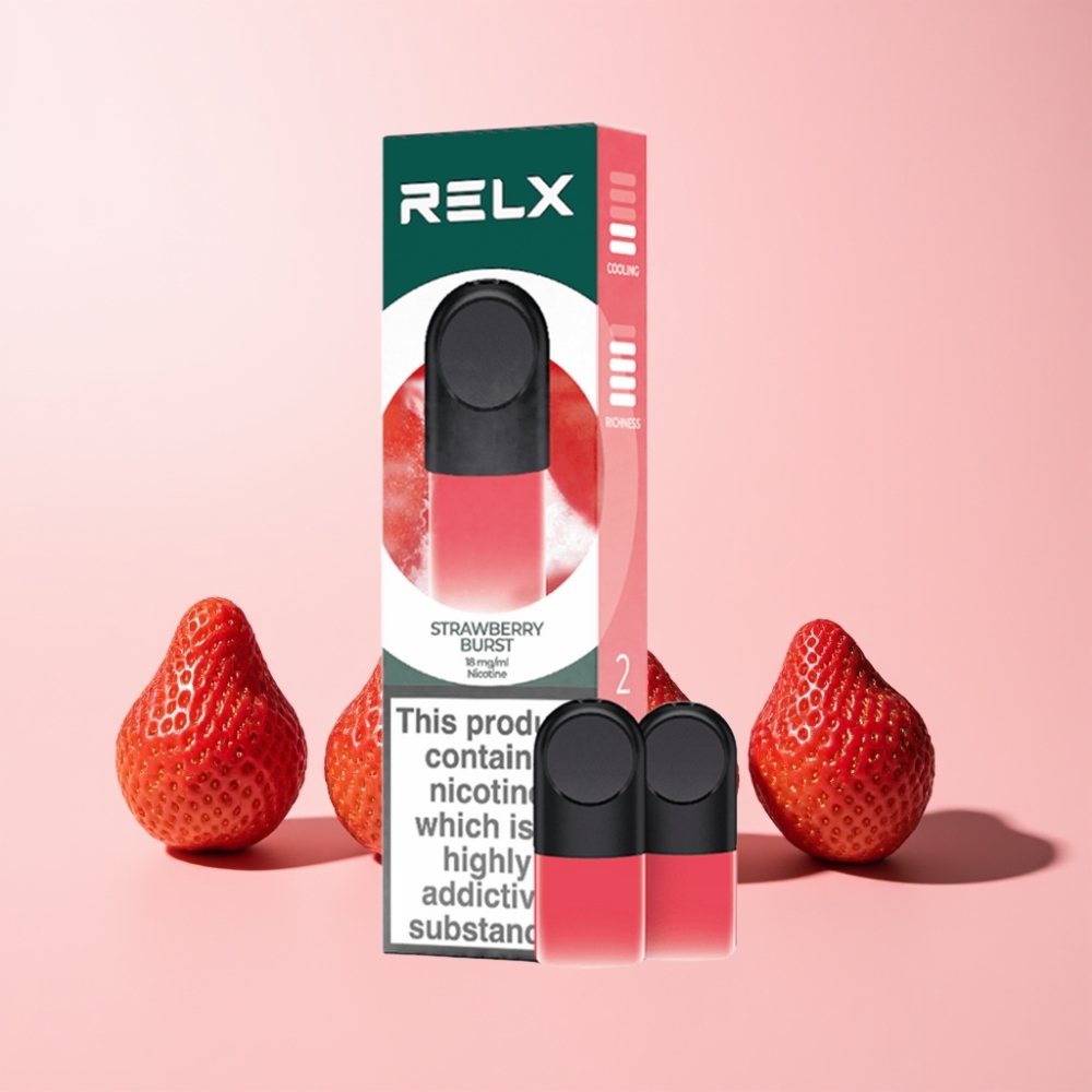 RELX Pod Pro 1.8% Comfort Sverige Grossist Jordgubbssmak
