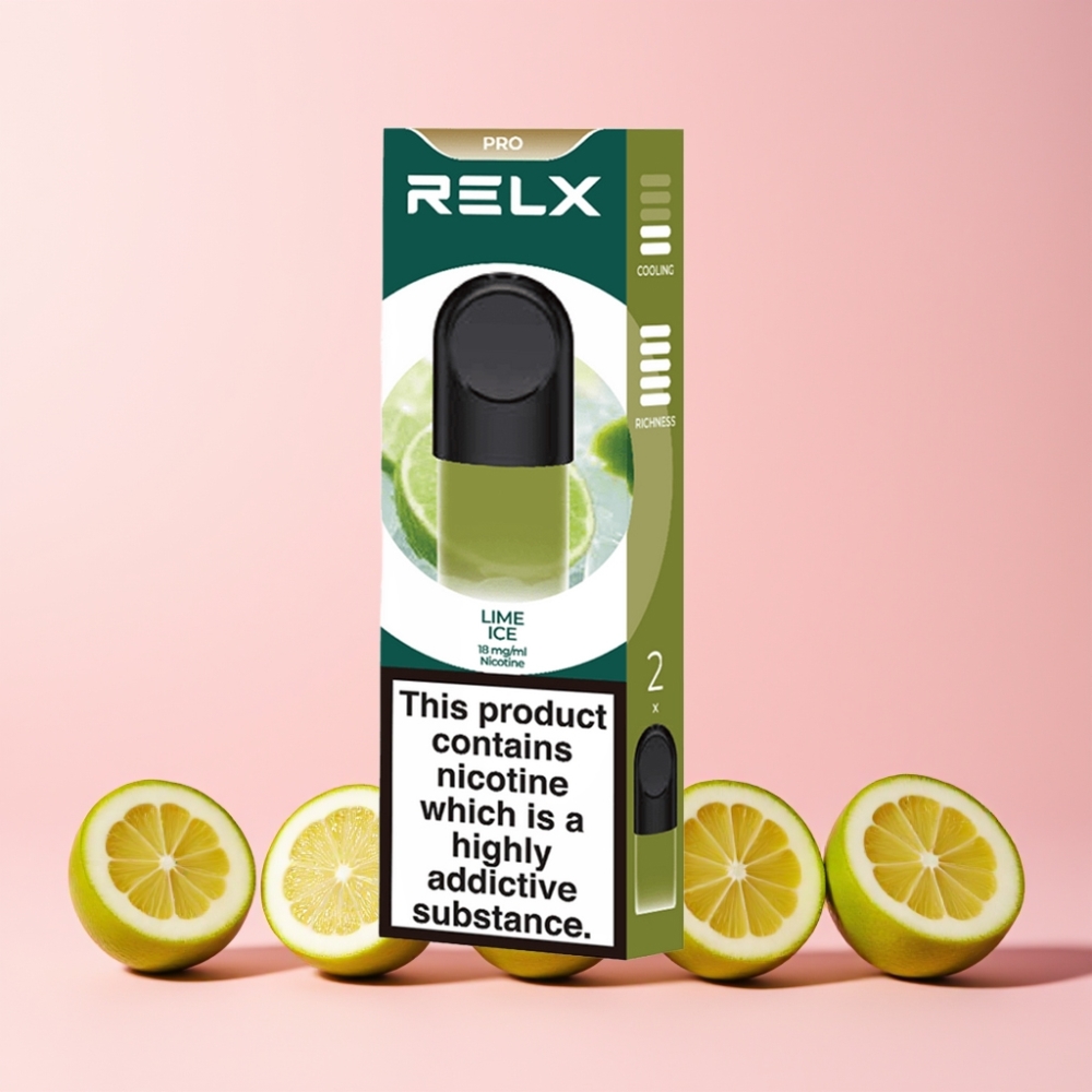 RELX Pod Pro 1 Mun Lime Is Sverige Grossist