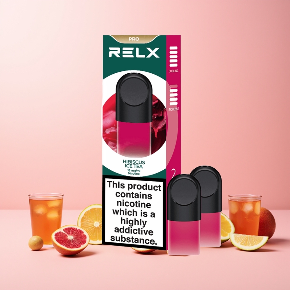 RELX Pod Pro 1 Mun Sverige Grossist Hibiscus IsTe
