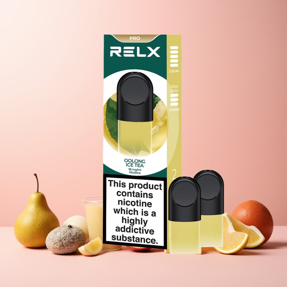 RELX Pod Pro 1 Munnar Super Smidig Upplevelse Rökrik Vapor Oolong IsTe Sverige Grossist