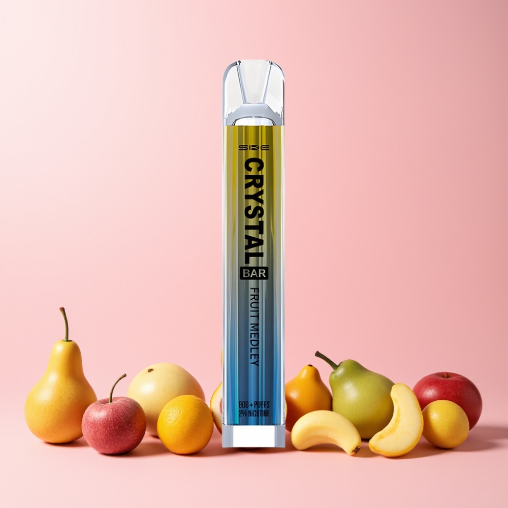SKE Crystal Bar 600 Puffar 2ml 2% Nikotin Sverige Grossist Fruktblandning