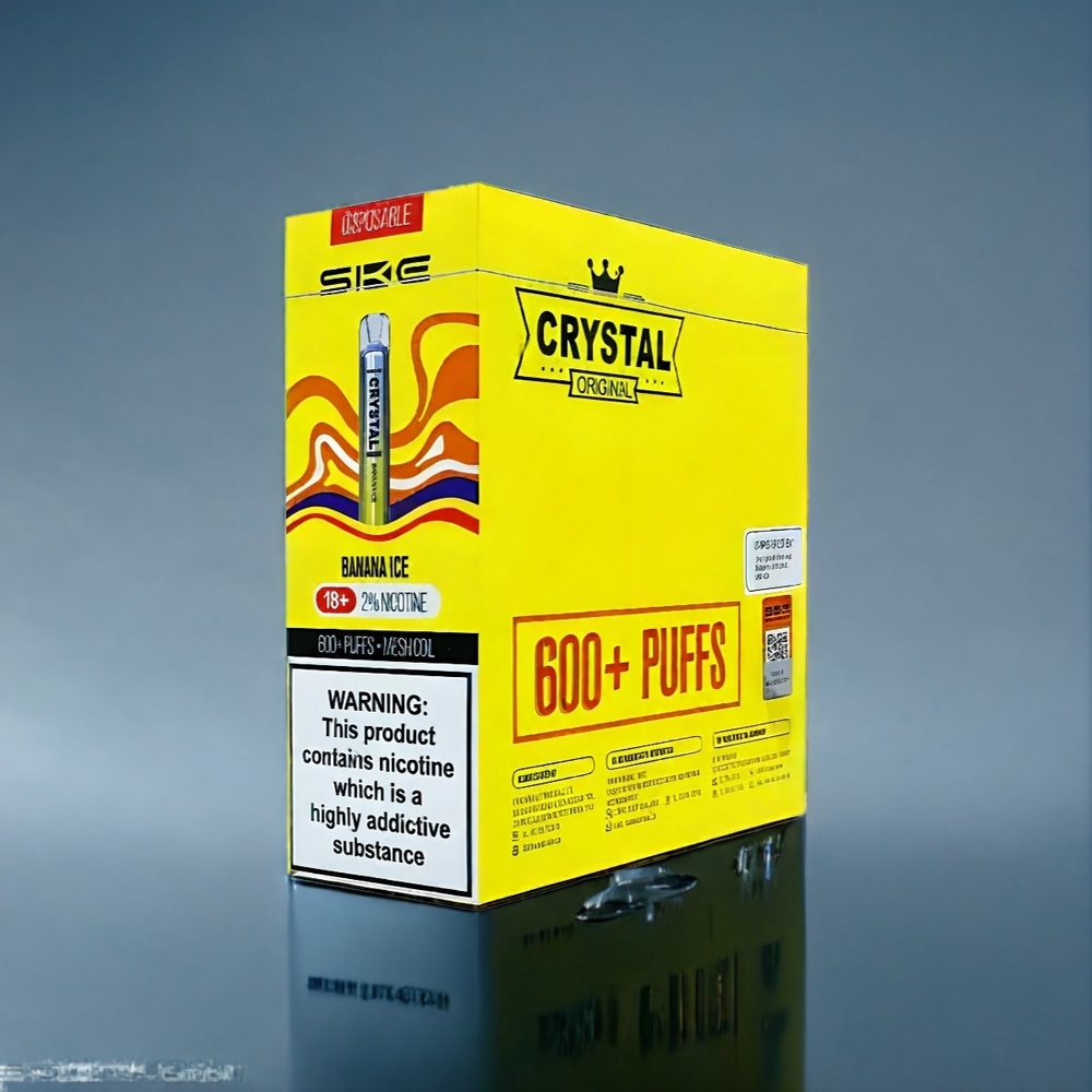 Bananskölning SKE Crystal BAR 600 2ml 500mAh Sverige Grossist