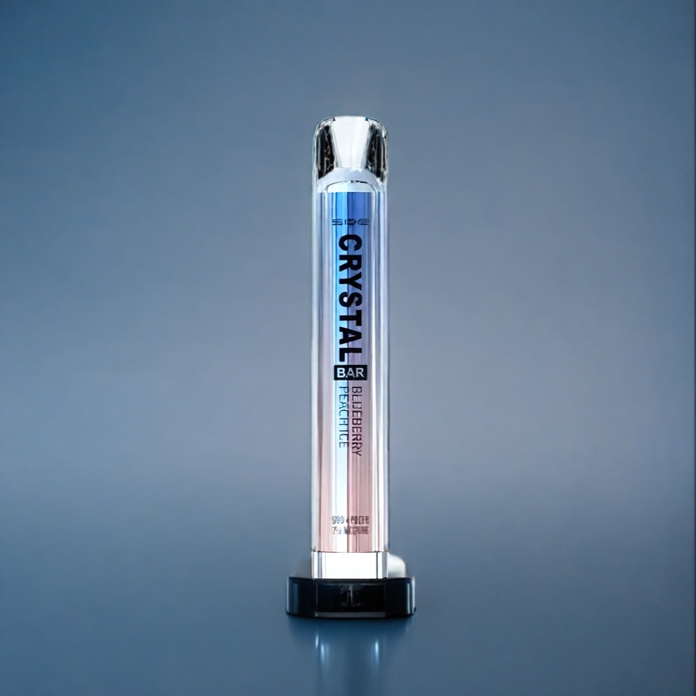 Blåbär Persika Is SKE Crystal BAR 600 2ml 500mAh Sverige Grossist