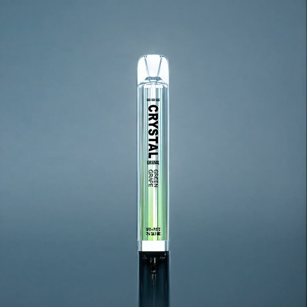 Grönt Druva SKE Crystal BAR 600 Sverige Grossist 2ml 600 Puffar Mesh Coil