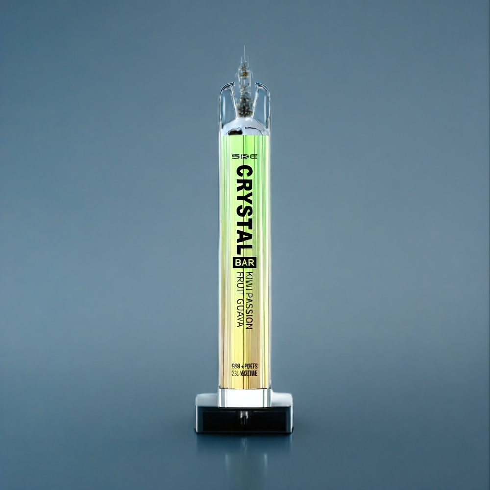 Kiwi Passion Guava SKE Crystal BAR 600 2% Sverige Grossist 500mAh Mesh Coil
