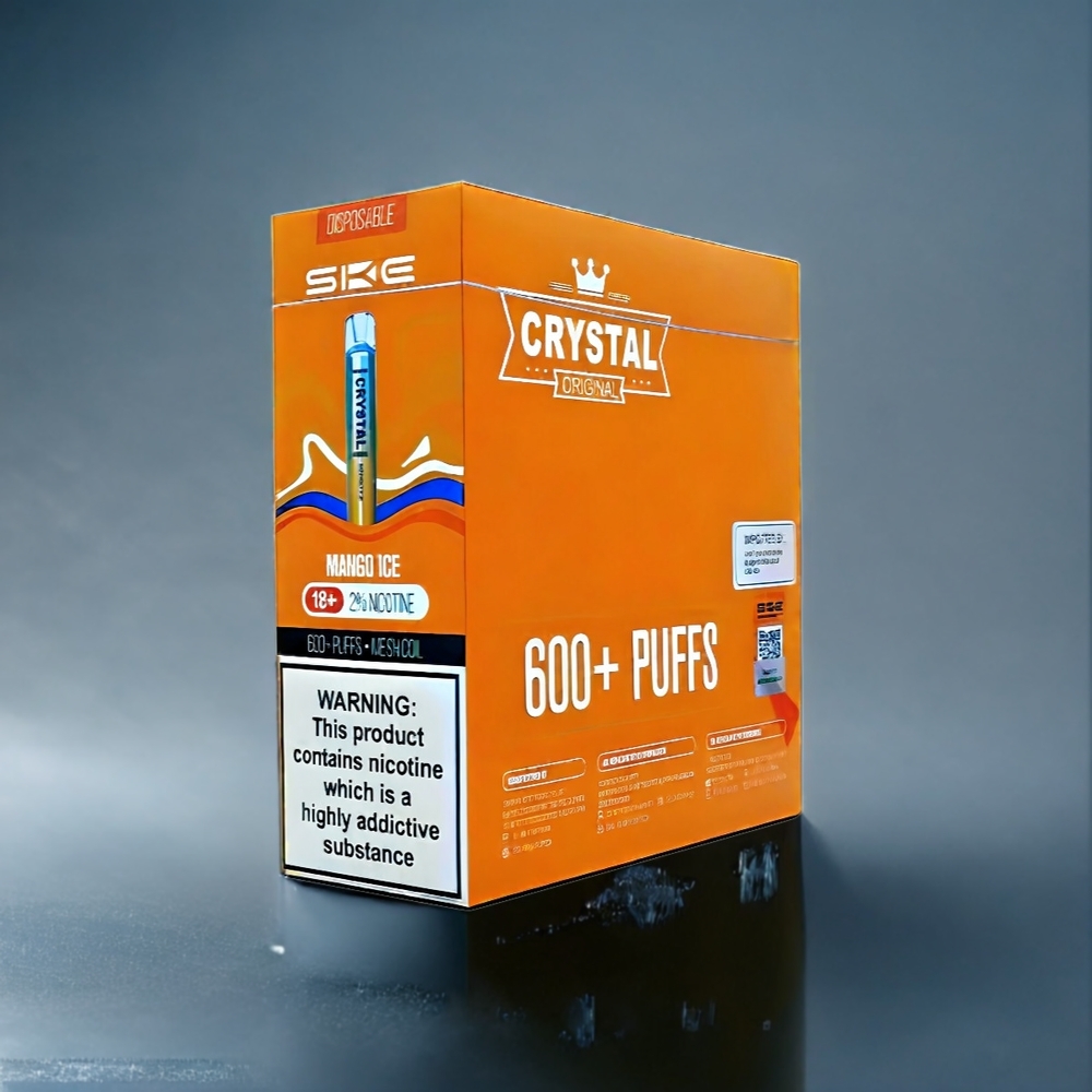 Mango Is SKE Crystal BAR 600 2ml Mesh Coil Vape Sverige Grossist