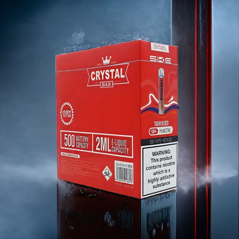 Tigerblod SKE Crystal BAR 600 2% nikotin 500mAh Sverige Grossist