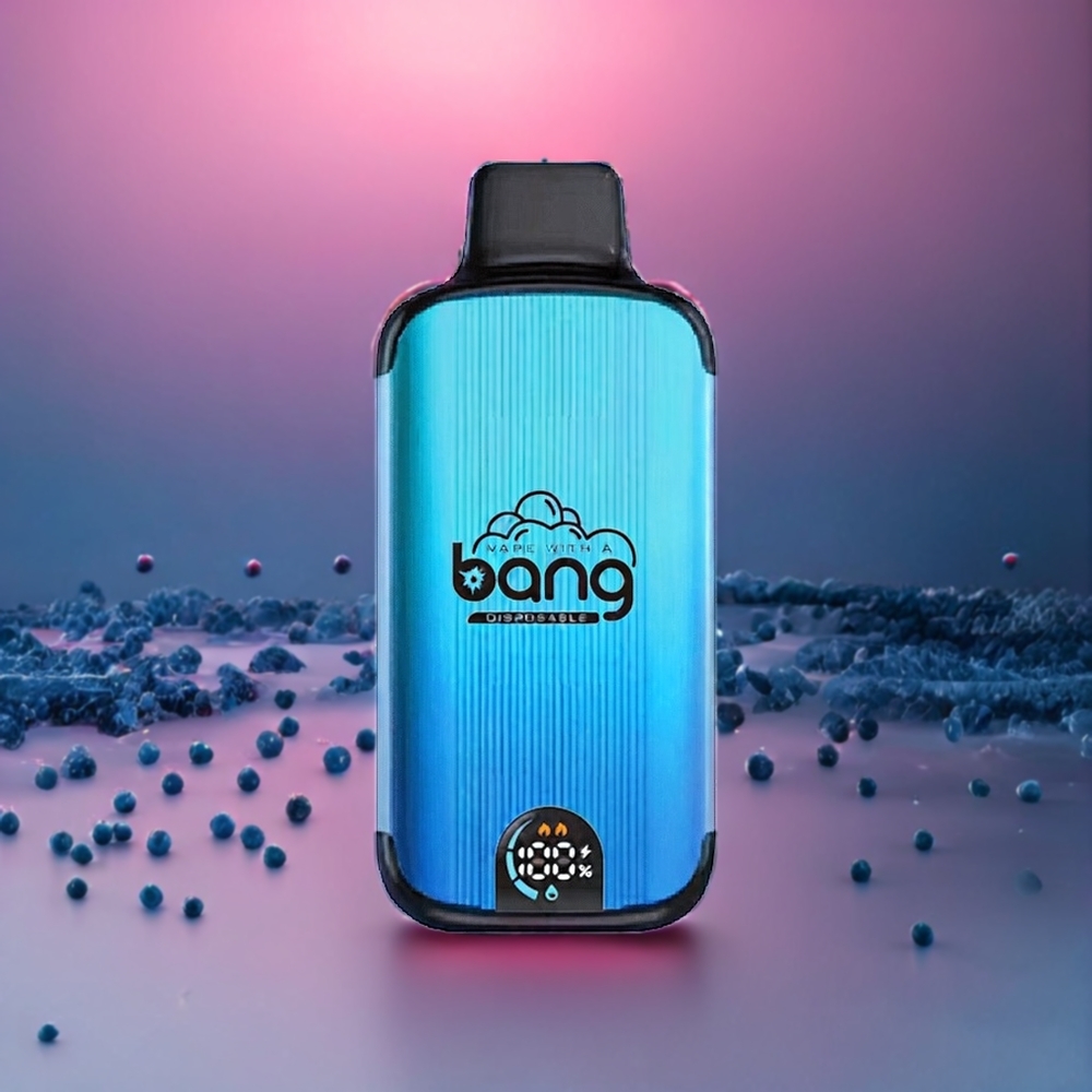 Bang 20000 Puffs 13400mAh Dual Mesh Blåbär Is Sverige Grossist