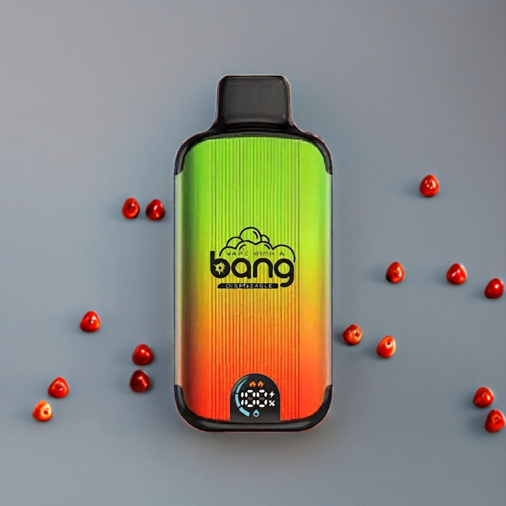 Bang 20000 Puffs 13400mAh Typ-C Dual Mesh Smart Screen Sverige Grossist Jordgubb Kiwi