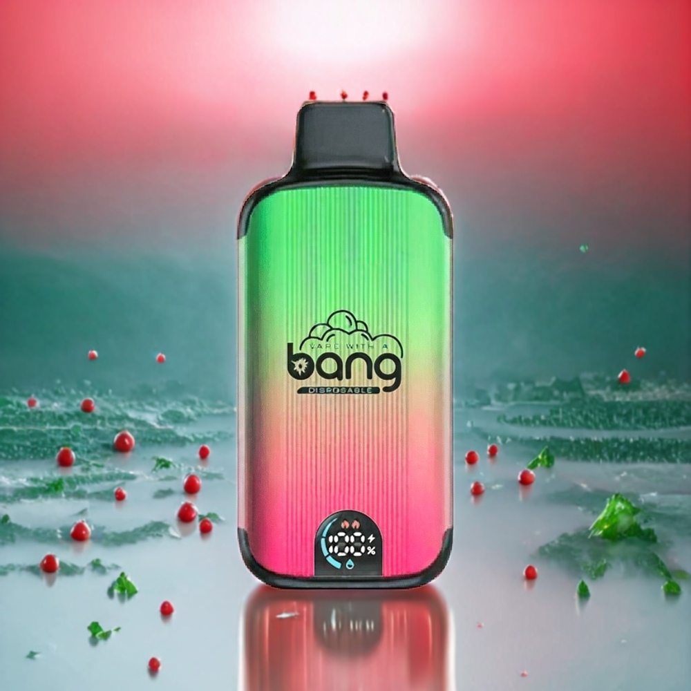 Bang 20000 Puffs 13400mAh Typ-C Dual Mesh Smart Screen Sverige Grossist Vattenmelon Is