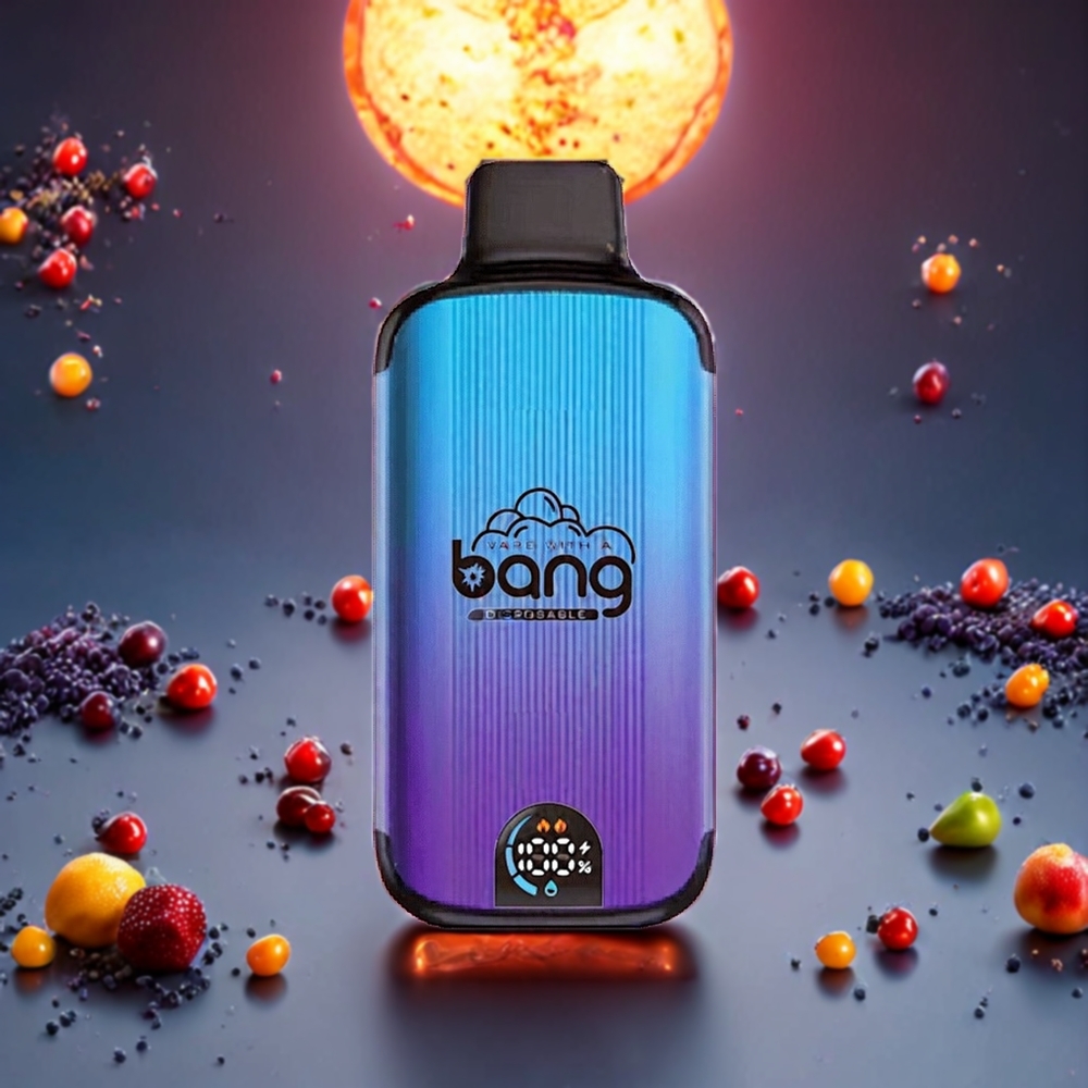 Bang 20000 Puffs 13400mAh Typ-C Laddning Smart Skärm Dual Mesh 0%,2%,3%,5% Nikotin Sverige Grossist Blandade Frukter