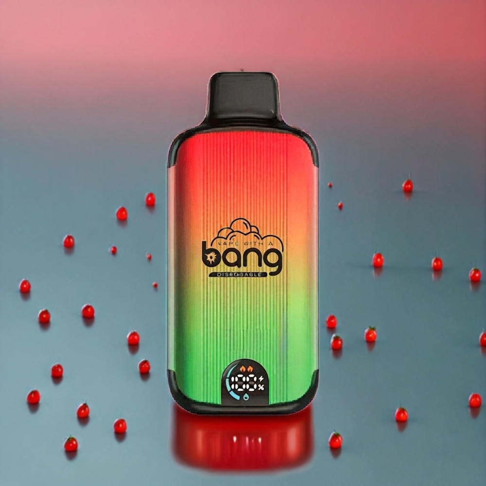 Bang 20000 Puffs Smart Screen Dual Mesh Typ-C Sverige Grossist Jordgubb Vattenmelon