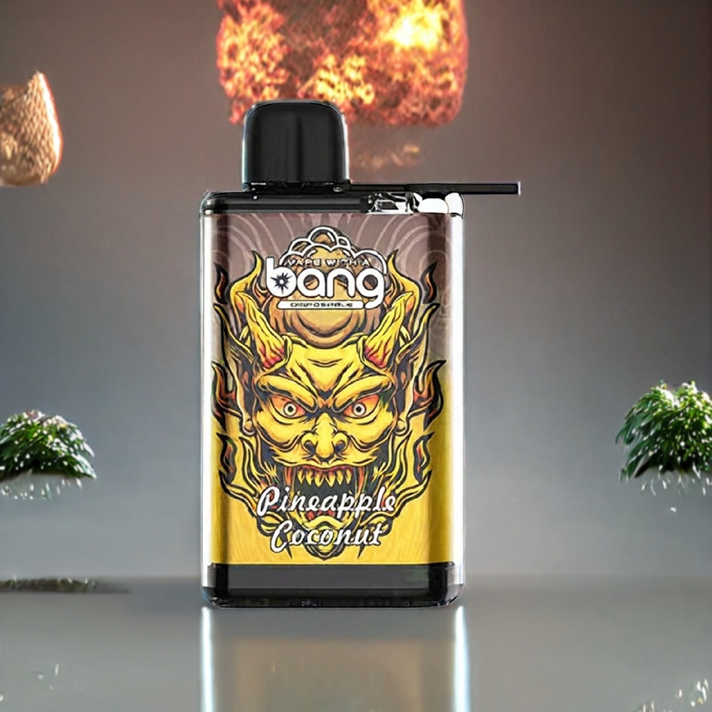 Bang 28000 Puffs 0%/2%/3%/5% Nikotin 650mAh 30ml Sverige Grossist Ananas Kokos