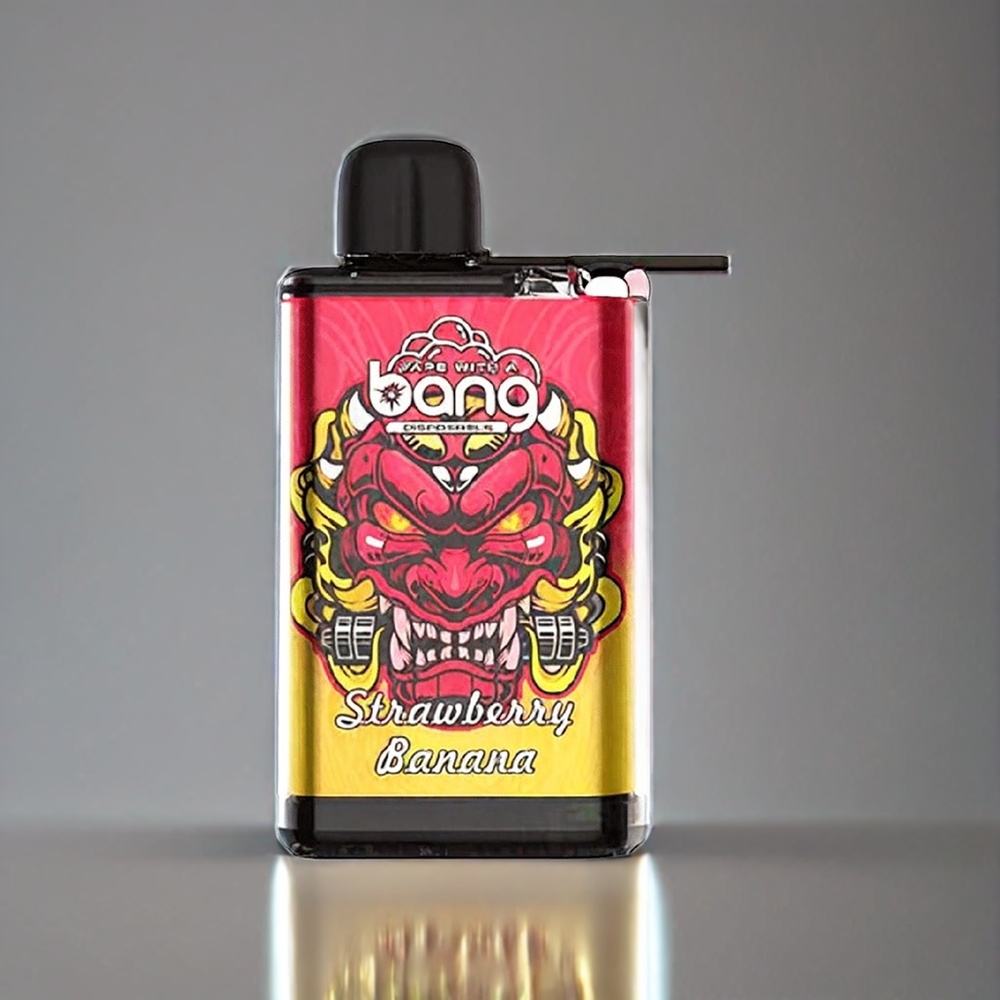 Bang 28000 Puffs 0% Nikotin 30ml E-vätska 650mAh Batteri Sverige Grossist Jordgubb Banan