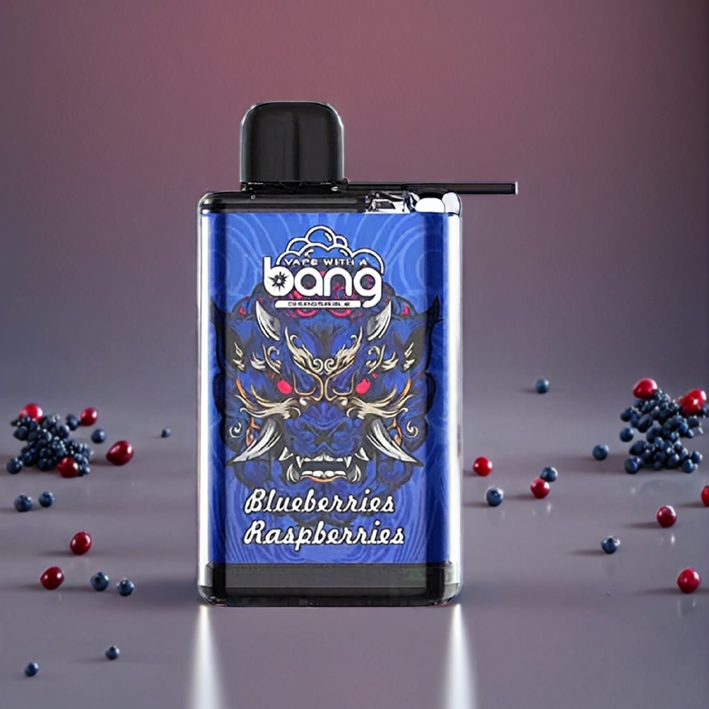 Bang 28000 Puffs Sverige Grossist 30ml 5% Blåbär Hallon
