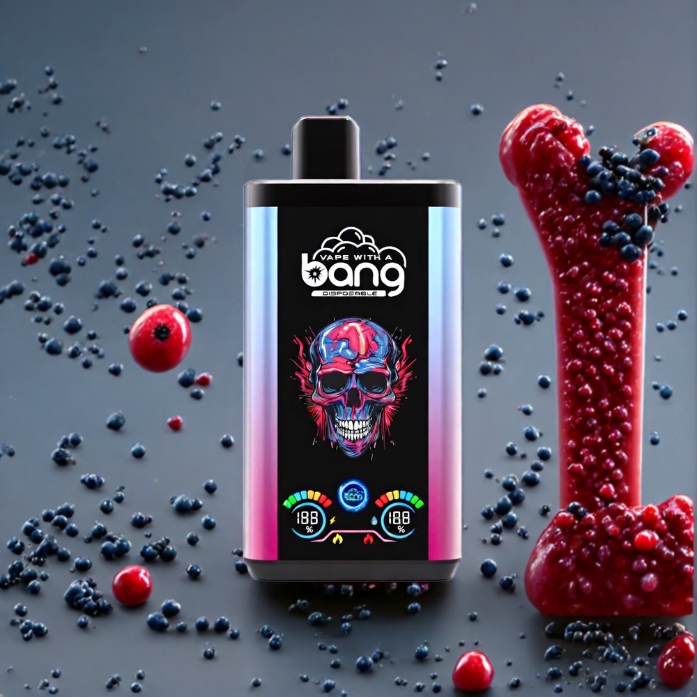 Bang 30K Pro 30000 Puffar Dual-Flavor System Sverige Grossist Blåbär Körsbär Tranbär & Vattenmelon Berry Boom