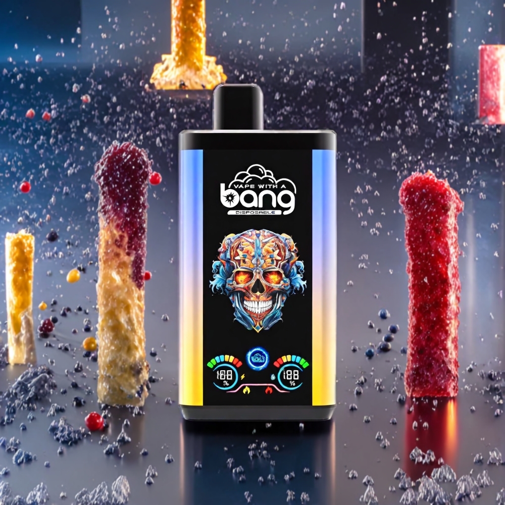 Bang 30K Pro 30000 Puffar Dual-Flavor System Sverige Grossist Blandad Frukt & Blåbärs Is