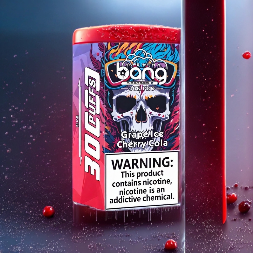 Bang 30K Pro 30000 Puffar Dual-Smak System 36ml 550mAh Sverige Grossist Vindruvis & Körsbärskola