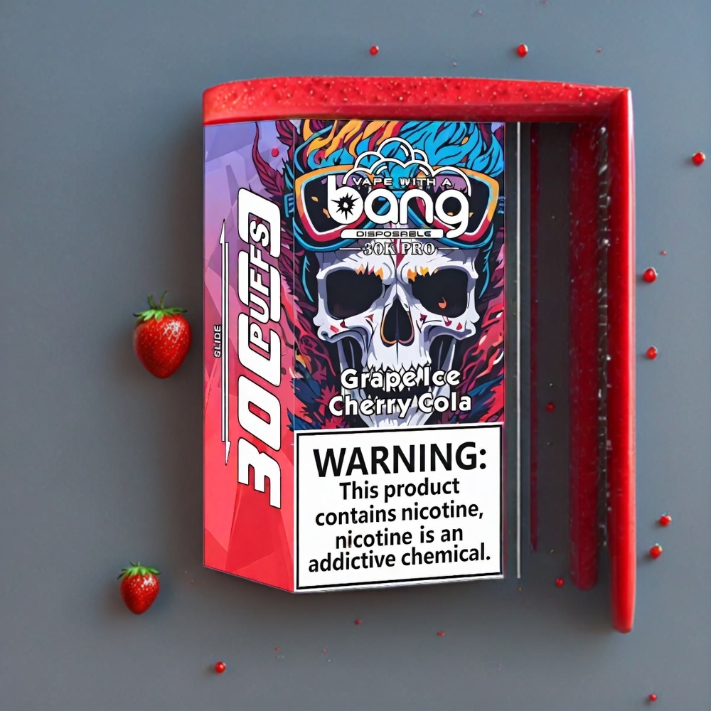 Bang Pro 30K 30000 Puffs Dual-Flavor Sverige Grossist Kärlek66 & Jordgubb Kiwi