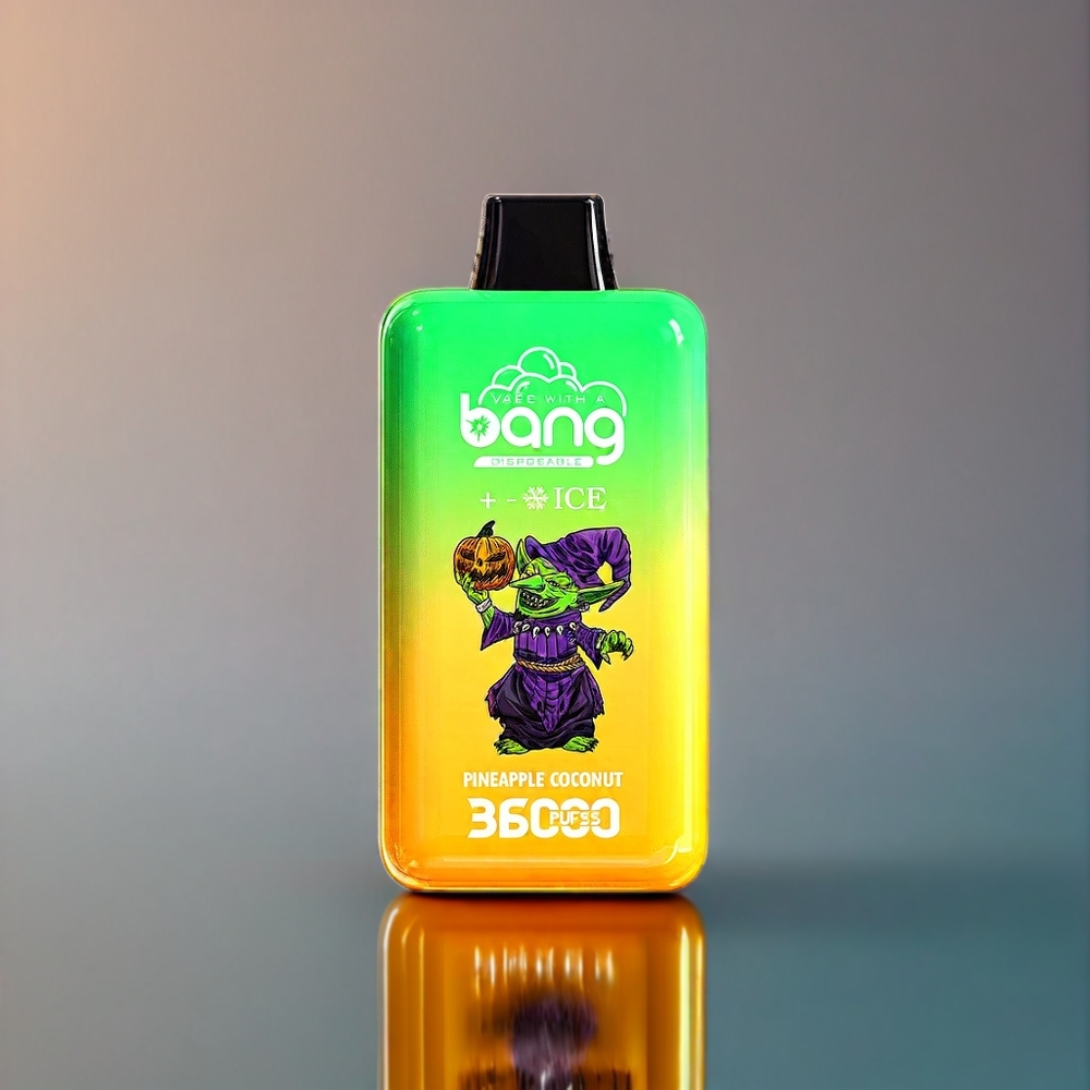 Bang 36000 Ice Level 36ml Sverige Grossist Ananas Kokosnöt Enhet