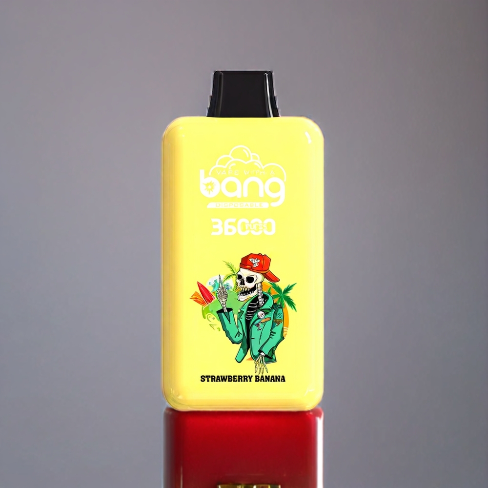 Bang 36000 Power 36000 Puffs Sverige Grossist Jordgubb Banan