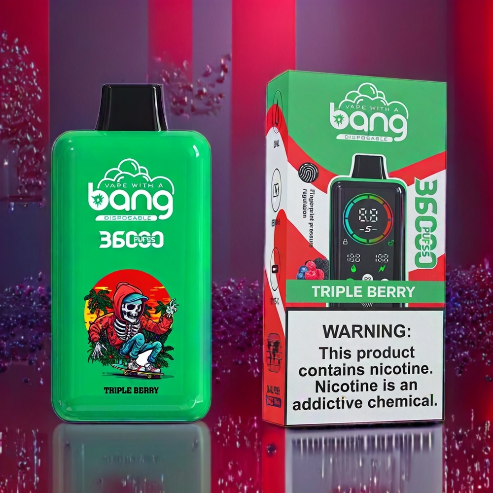 Bang Power 36000 0%/2%/3%/5% Nikotin 36ml E-Vätska 850mAh Batteri Sverige Grossist Trebär