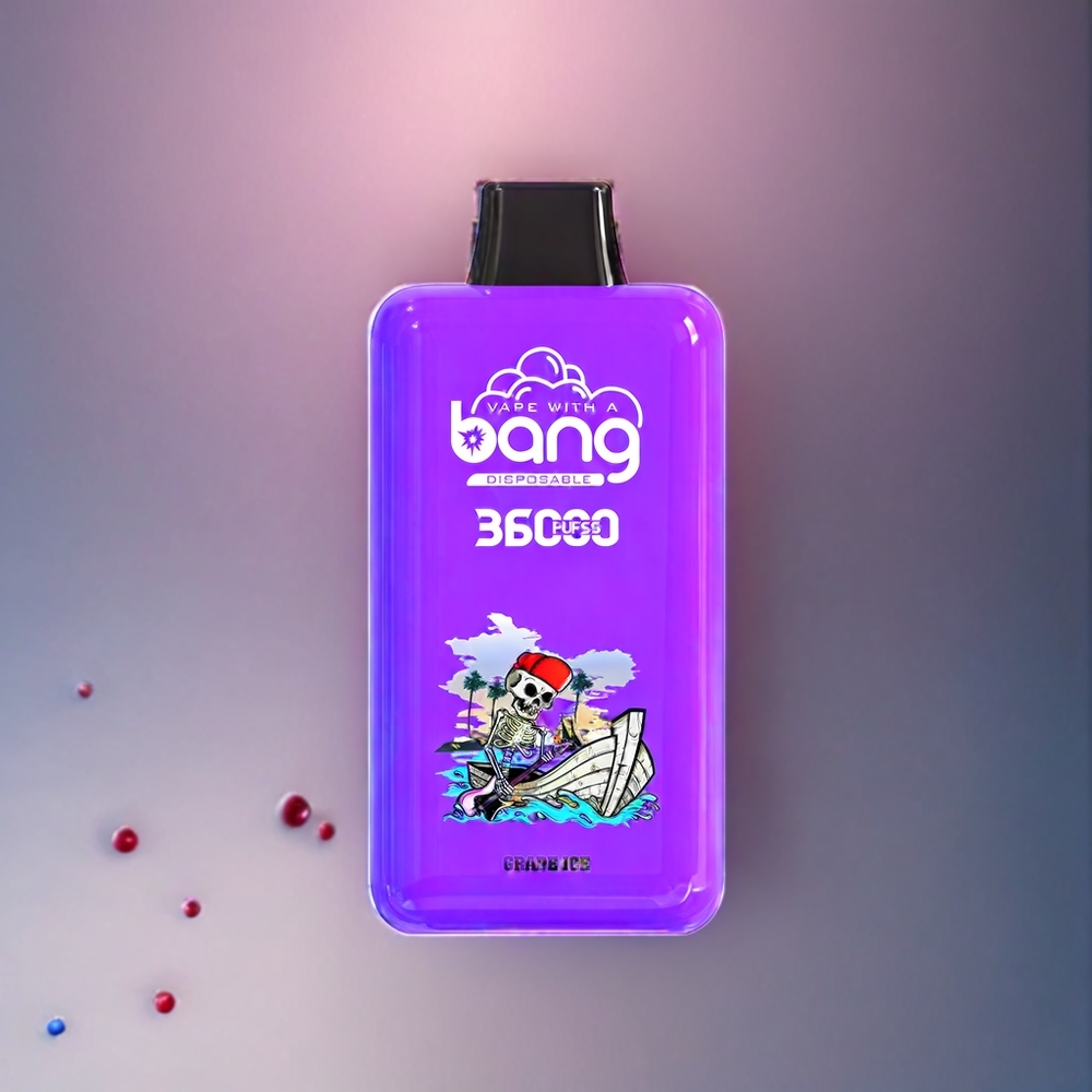 Bang Power 36000 Puffar 850mAh 36ml Sverige Grossist Druvis Is