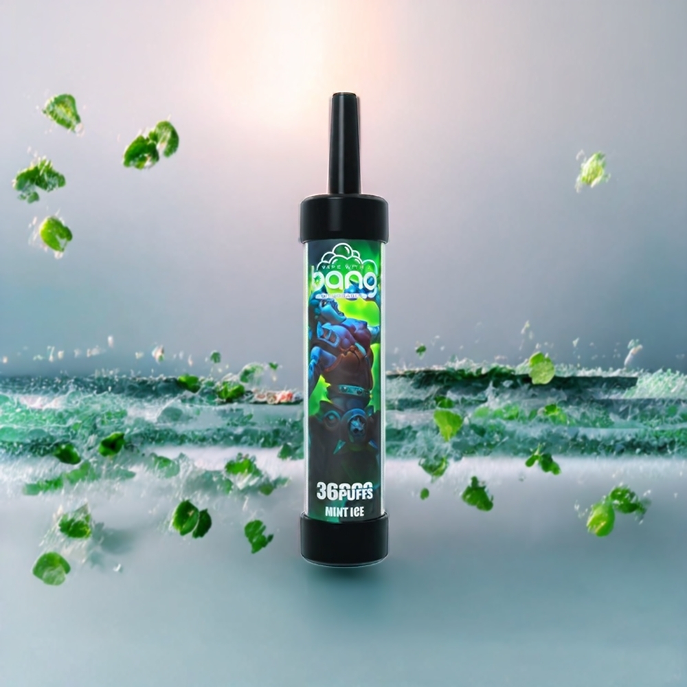 Bang 36000 Puffs 650mAh 40ml Sverige Grossist Mint Is (Mint Ice)