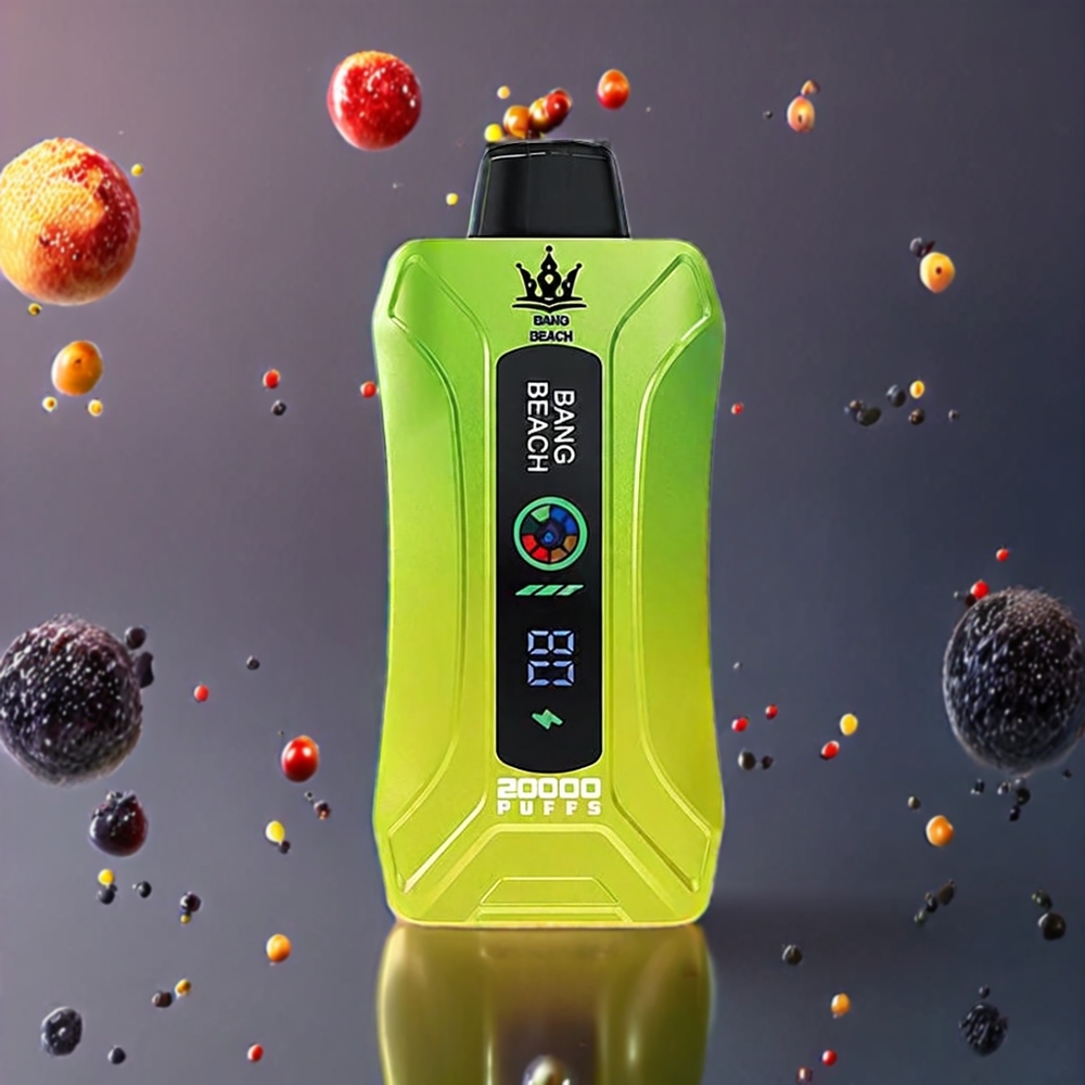 Bang Beach 20000 Puffs Smart Skärm Svensk Grossist Suräpple