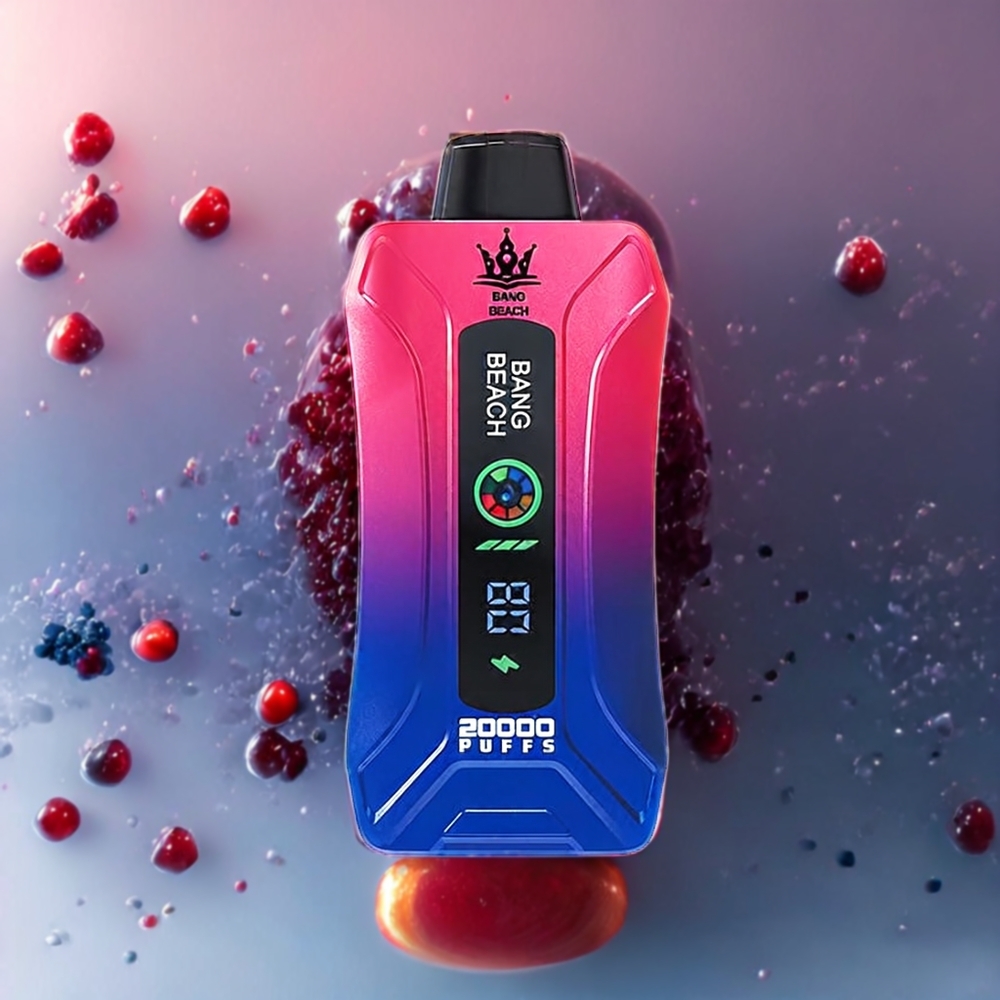 Bang Beach 20000 Puffs Smart Skärm Sverige Grossist Trebär Is