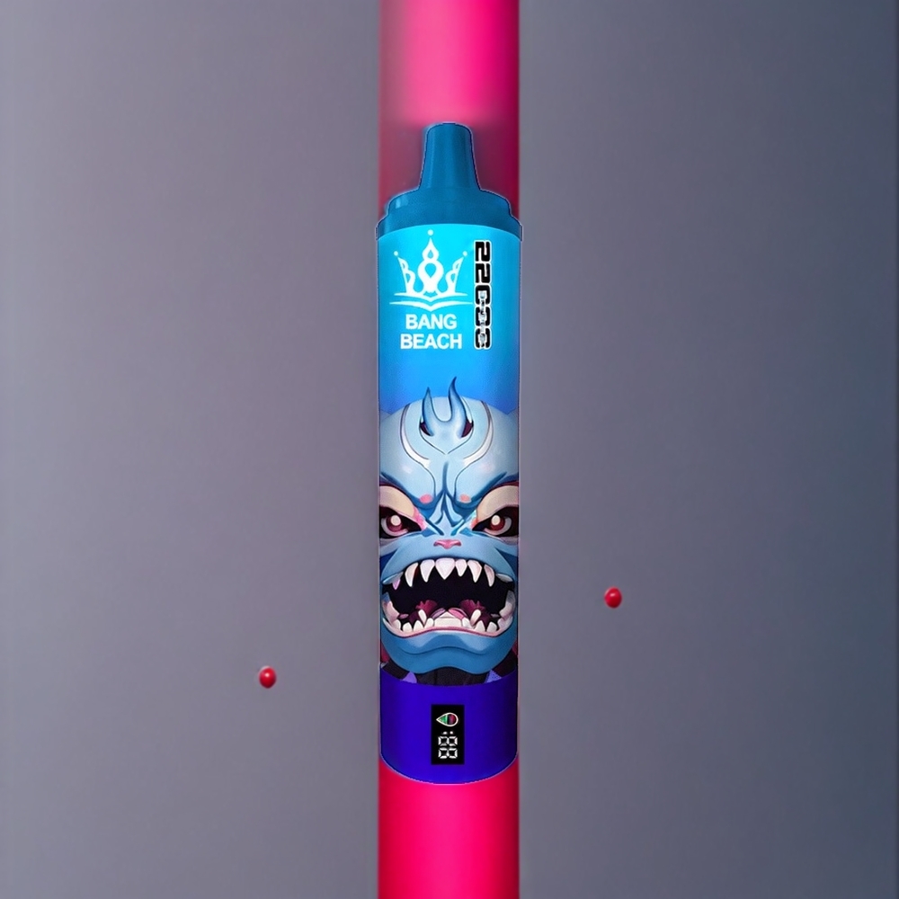 Bang Beach 22000 Puffar 36ml 650mAh Sverige Grossist Blåbär Hallon