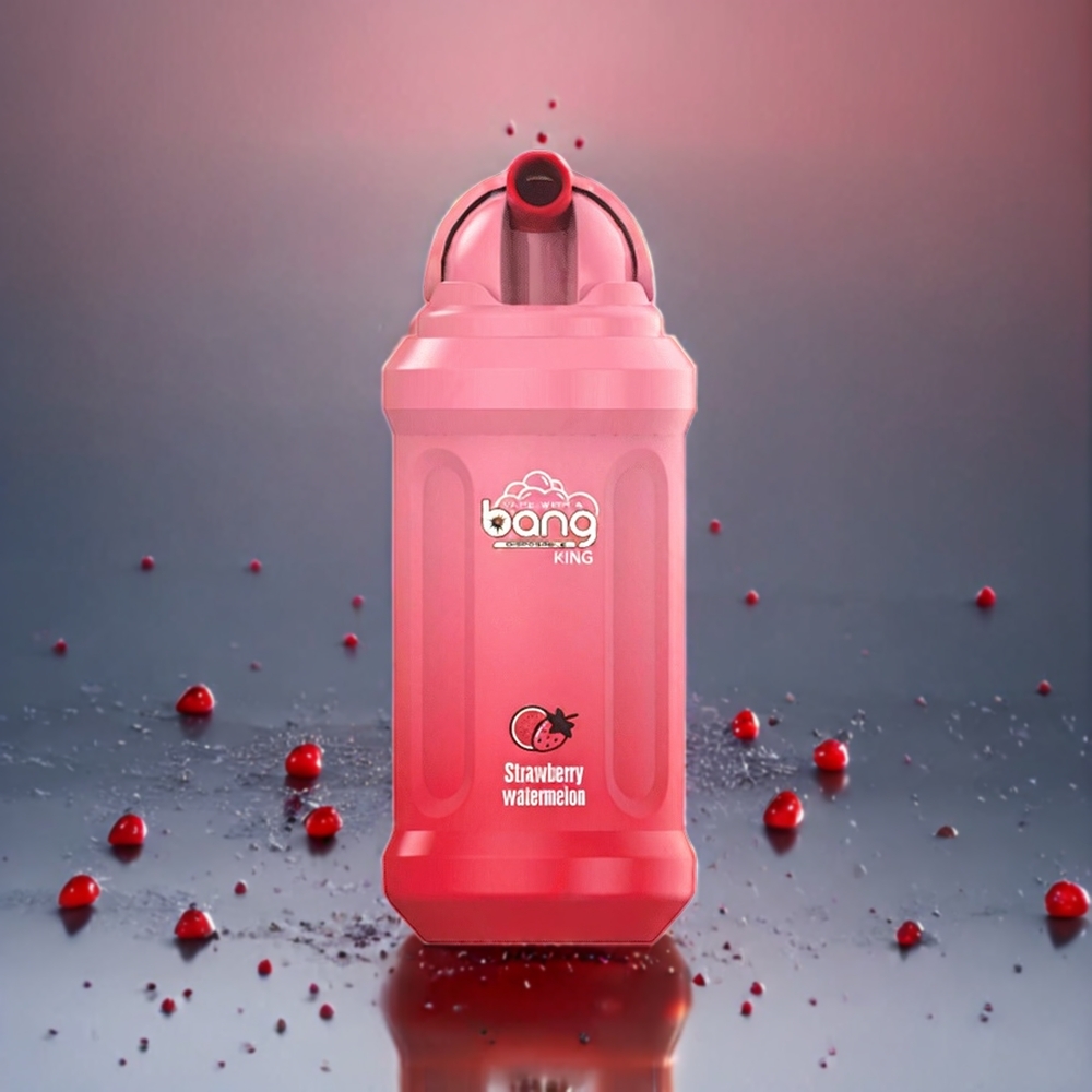 Bang King 12000 Puffs 23ml 650 mAh 1.2 Ohm Mesh Sverige Grossist Jordgubb Vattenmelon