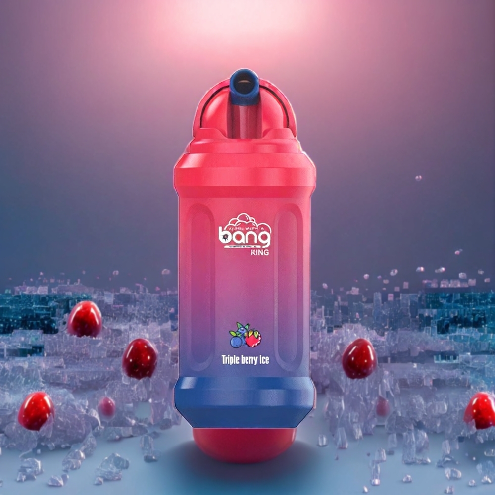 Bang King 12000 Puffs 23ml 650 mAh Sverige Grossist Trippelbär Is