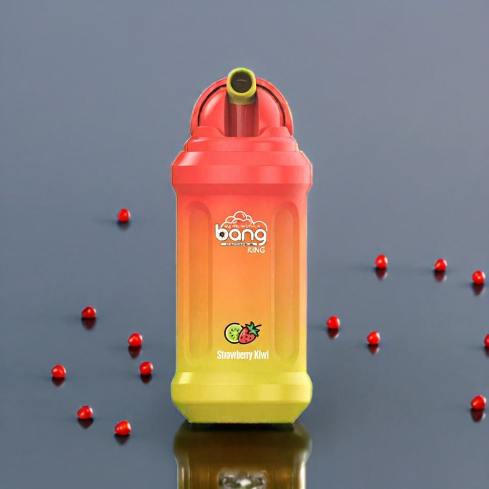 Bang King 12000 Puffs 23ml 650mAh Mesh Coil Sverige Grossist Jordgubb Kiwi