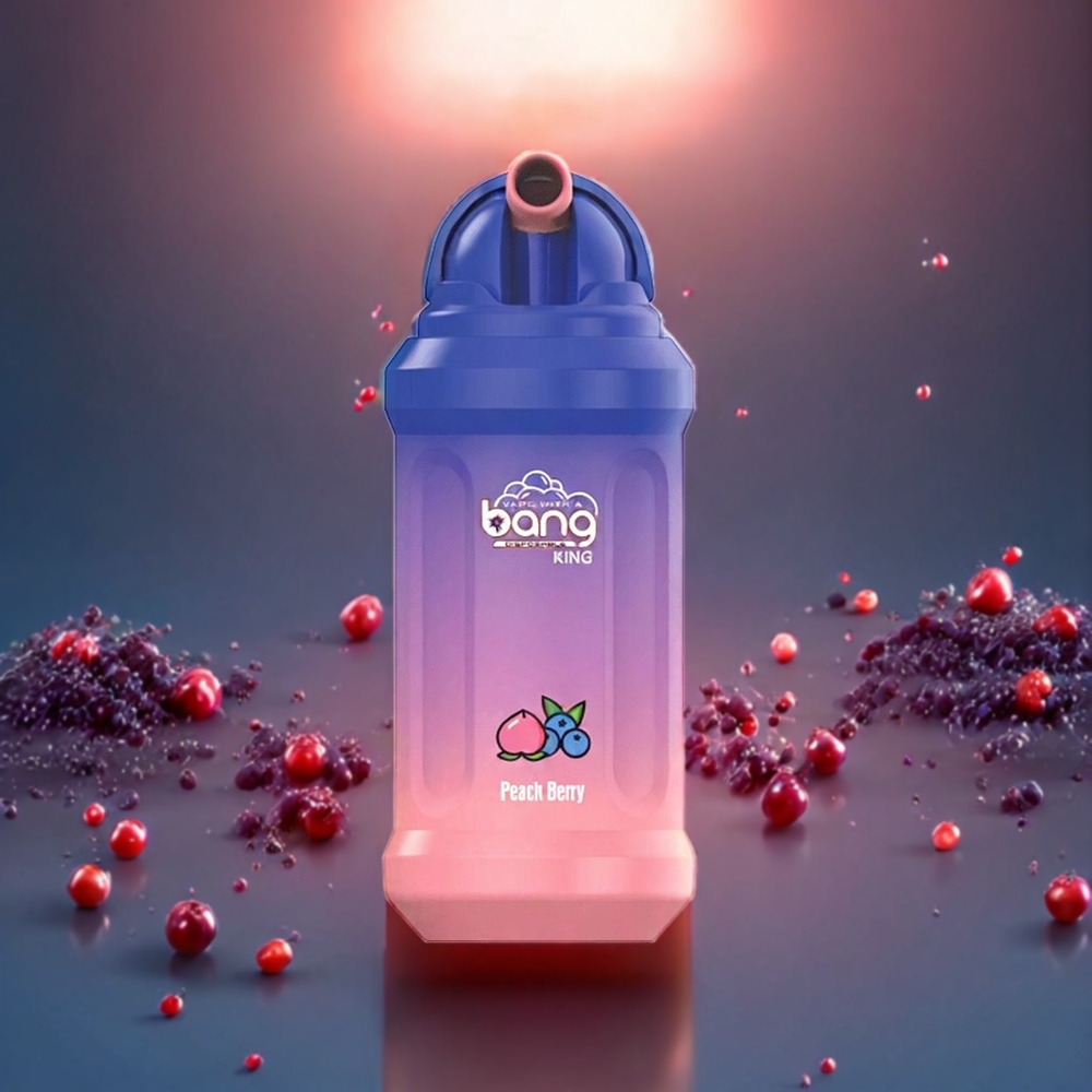Bang King 12000 Puffs 23ml 650mAh Sverige Grossist Persika Bär