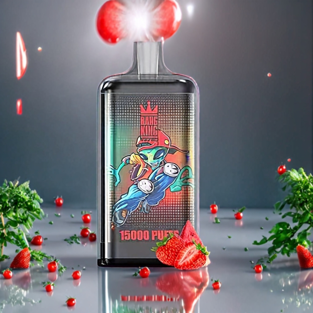 Bang King 15000 Puffs 21ml 550mAh Sverige Grossist Färgrik Jordgubb Vattenmelon