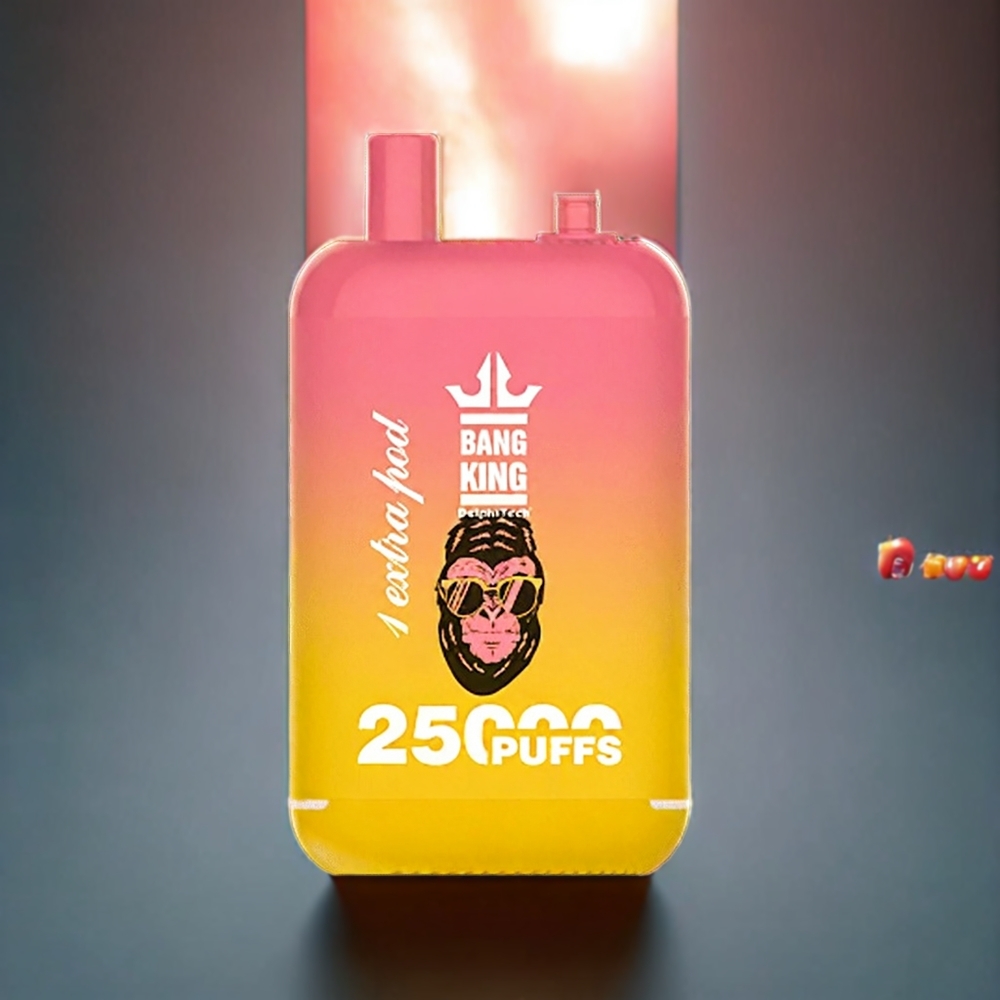 Bang King 25000 Puffar Dual Pod Sverige Grossist Persika Mango
