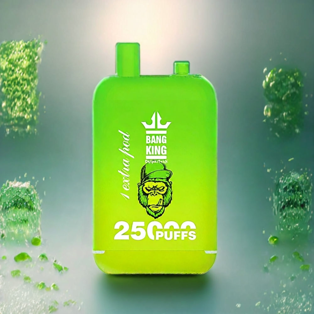 Bang King 25000 Puffar Dual Pod System Sverige Grossist Suräpple Is