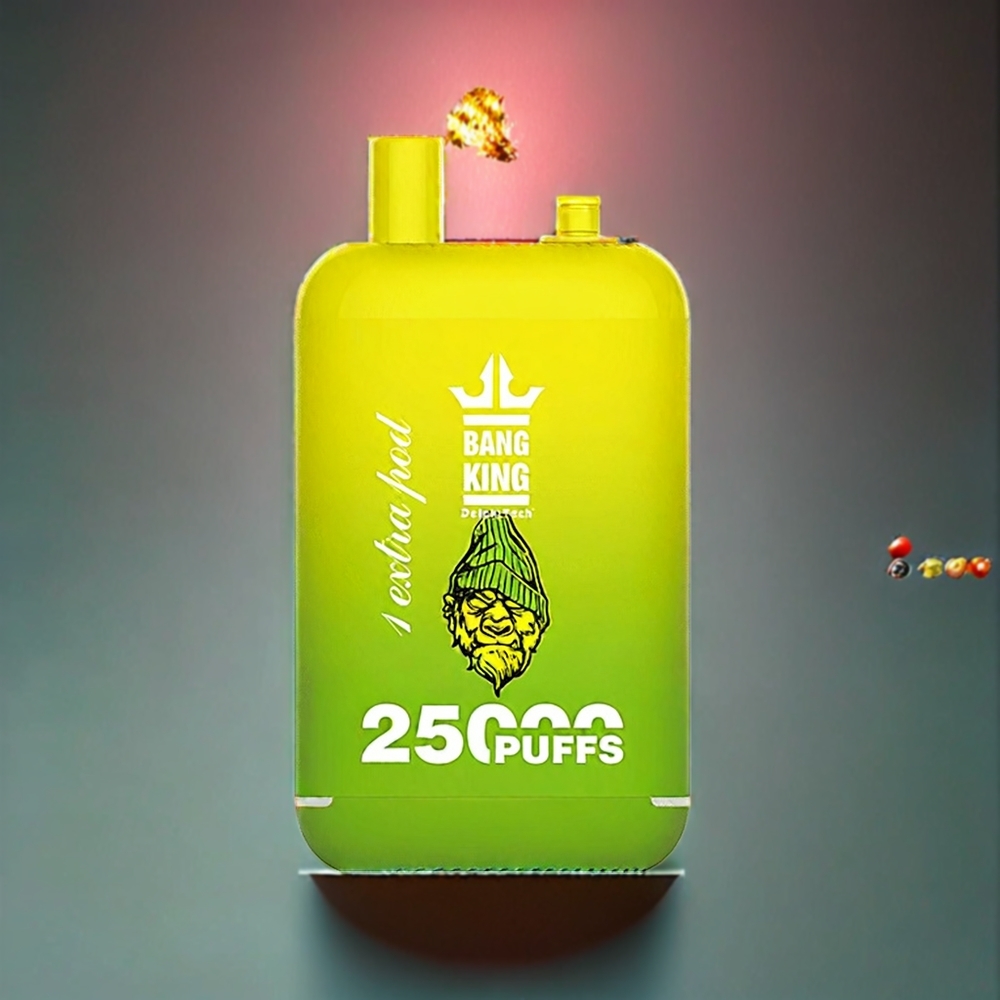 Bang King 25000 Puffs Dual Pod System Sverige Grossist Tropisk Frukt