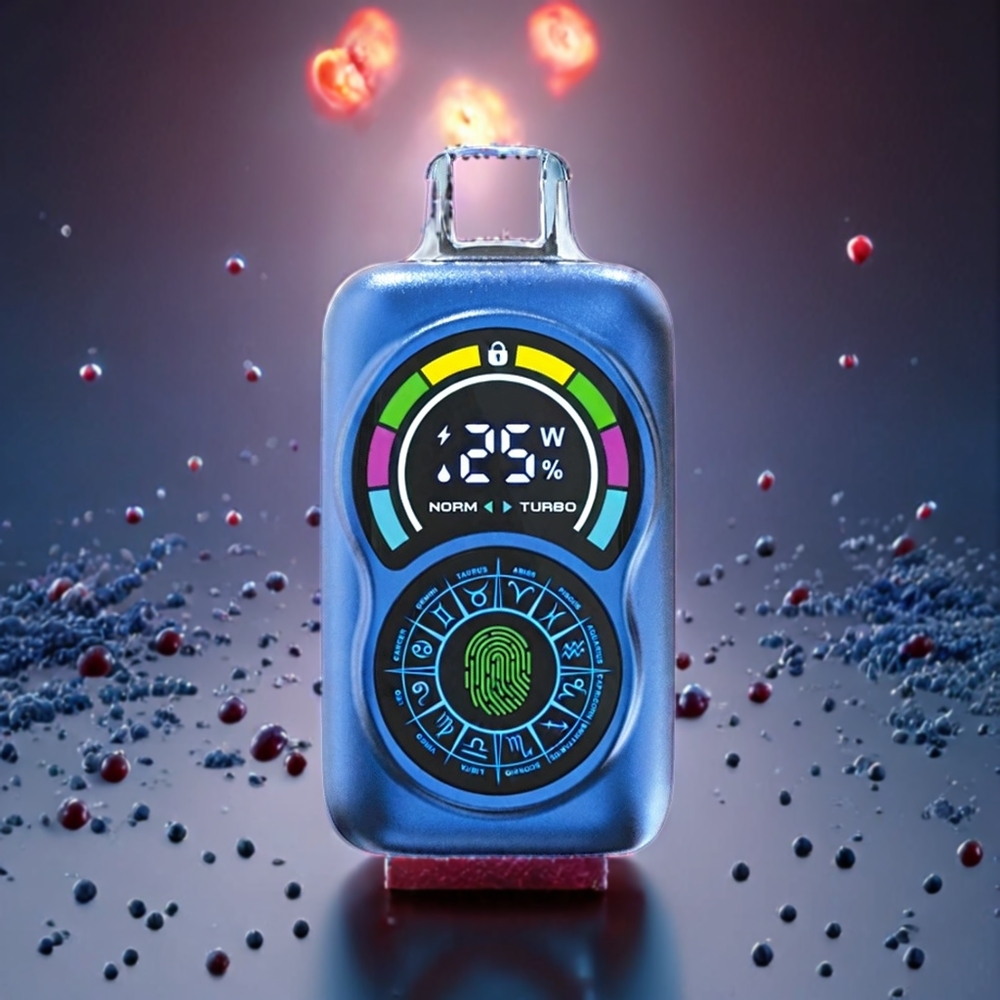 Bang King Constellation 36000 Puff Justerbar Luftflöde 650mAh Sverige Grossist Herr Blå